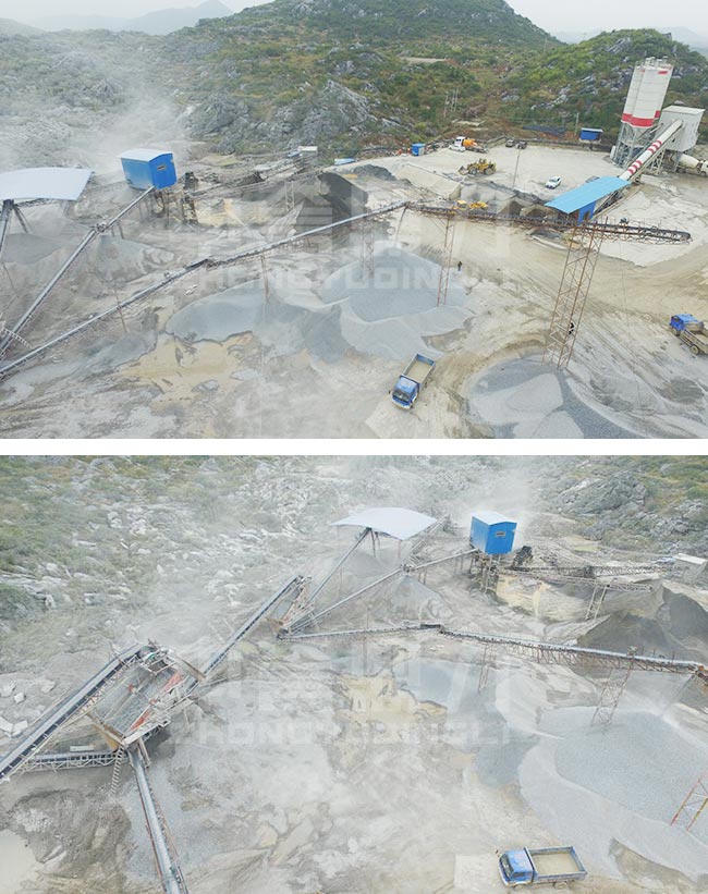 湖南永州市時產(chǎn)300噸花崗巖制砂生產(chǎn)線 湖南永州市時產(chǎn)300噸花崗巖制砂生產(chǎn)線