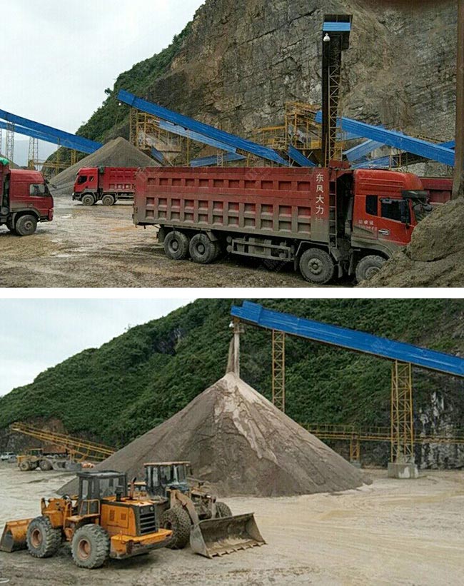 云南省昭通市高原石材時(shí)產(chǎn)600-800噸沙石骨料生產(chǎn)線 云南省昭通市高原石材時(shí)產(chǎn)600-800噸沙石骨料生產(chǎn)線