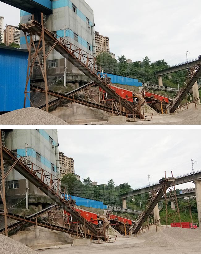 重慶時產(chǎn)100噸的河卵石制砂生產(chǎn)線 重慶時產(chǎn)100噸的河卵石制砂生產(chǎn)線