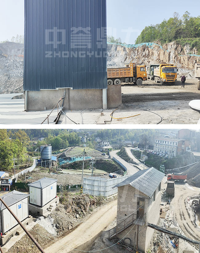 湖北長(zhǎng)陽時(shí)產(chǎn)400噸砂石環(huán)保破碎生產(chǎn)線 004.jpg