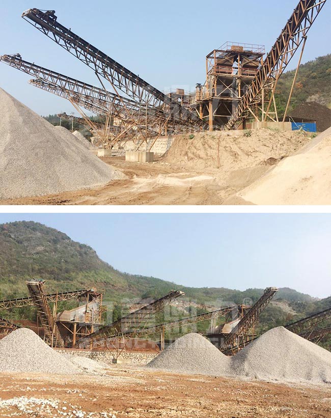 江西景德鎮(zhèn)市時產(chǎn)400噸小型石料廠碎石生產(chǎn)線案例 江西景德鎮(zhèn)市時產(chǎn)400噸小型石料廠碎石生產(chǎn)線案例
