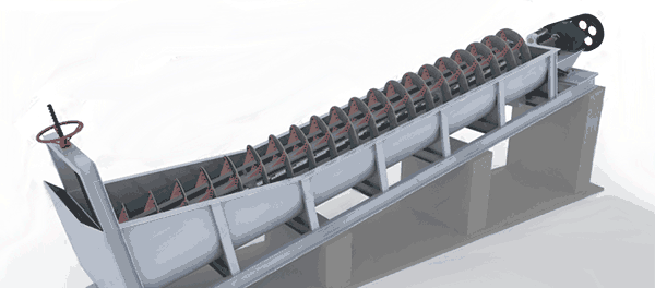 螺旋洗砂機(jī)的工作原理 螺旋洗砂機(jī)的工作原理