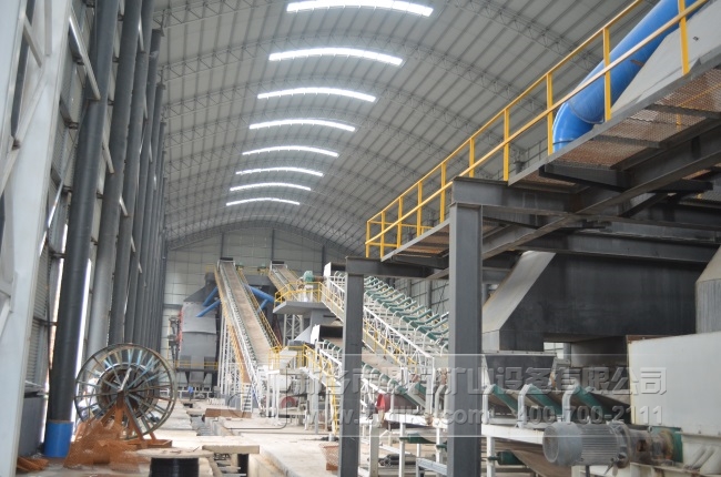 河北省武安市白沙時產(chǎn)3000噸環(huán)保型石料生產(chǎn)線