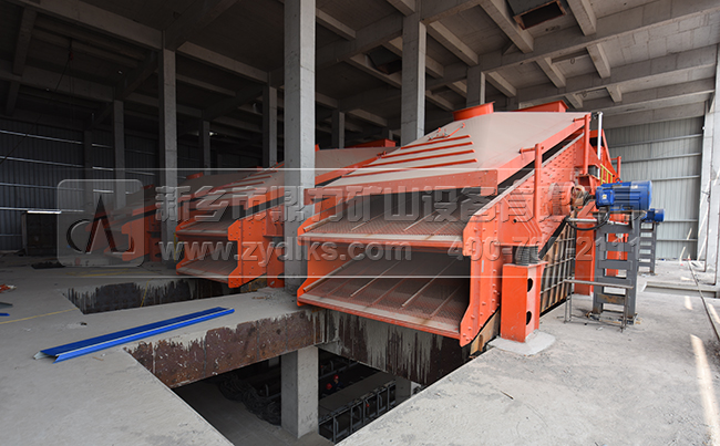 圓振動(dòng)篩結(jié)構(gòu)