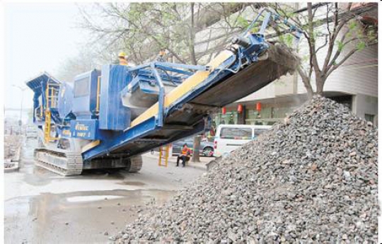 開(kāi)辦建筑垃圾處理生產(chǎn)線都需要哪些設(shè)備