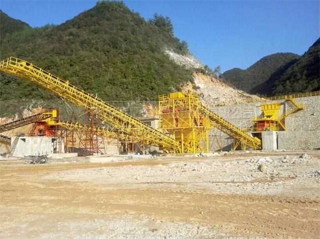 湖南時(shí)產(chǎn)500噸大型環(huán)保石料生產(chǎn)線
