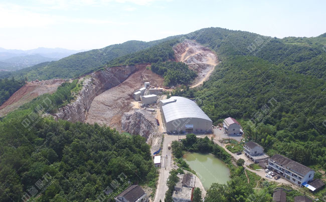 湖南省婁底市壩塘采石場