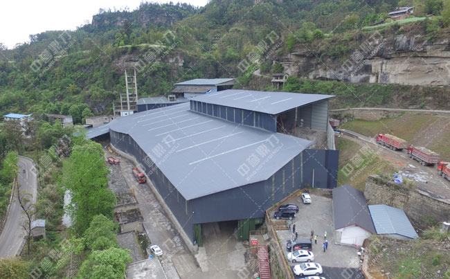 石灰石骨料生產(chǎn)線