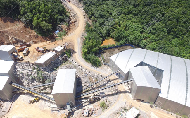 石灰石生產(chǎn)線案例