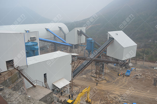 砂石骨料生產(chǎn)線維護