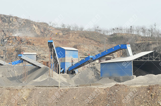 石灰石制砂生產(chǎn)線