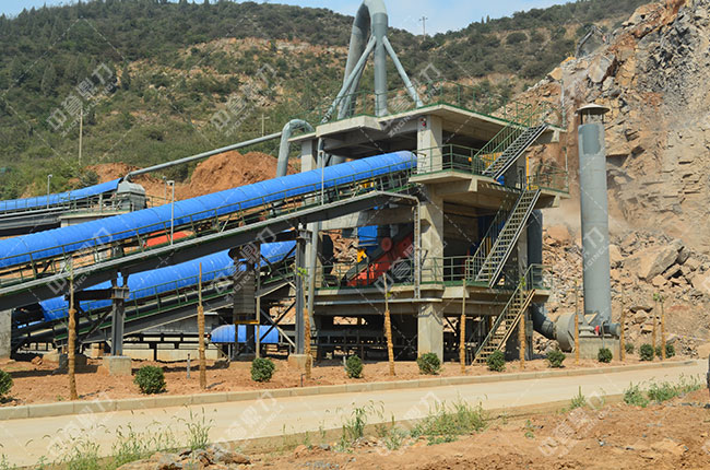 石灰石制砂生產(chǎn)線配置