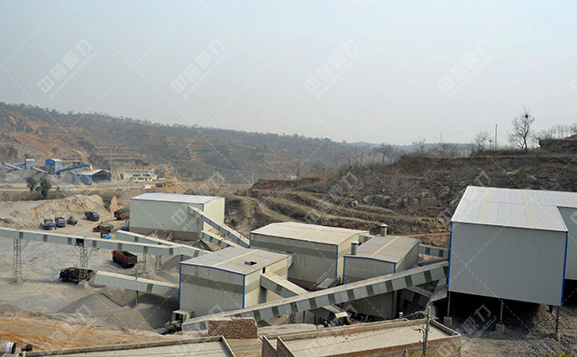 長石破碎生產(chǎn)線