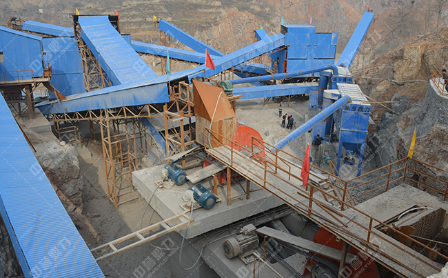 碎石生產(chǎn)線