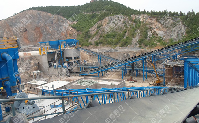 玄武巖骨料生產(chǎn)線