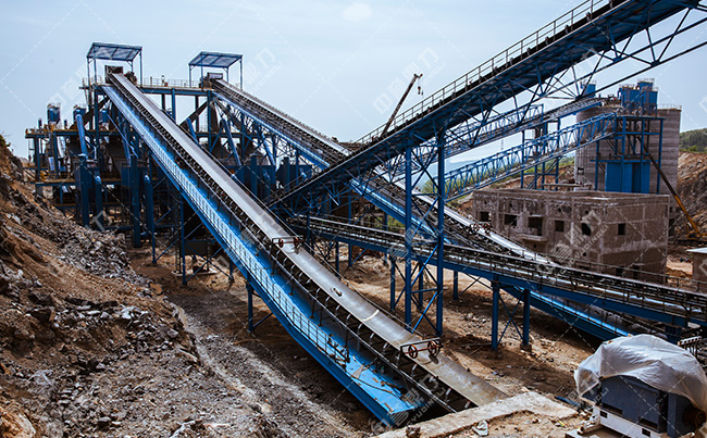 玄武巖骨料生產(chǎn)線